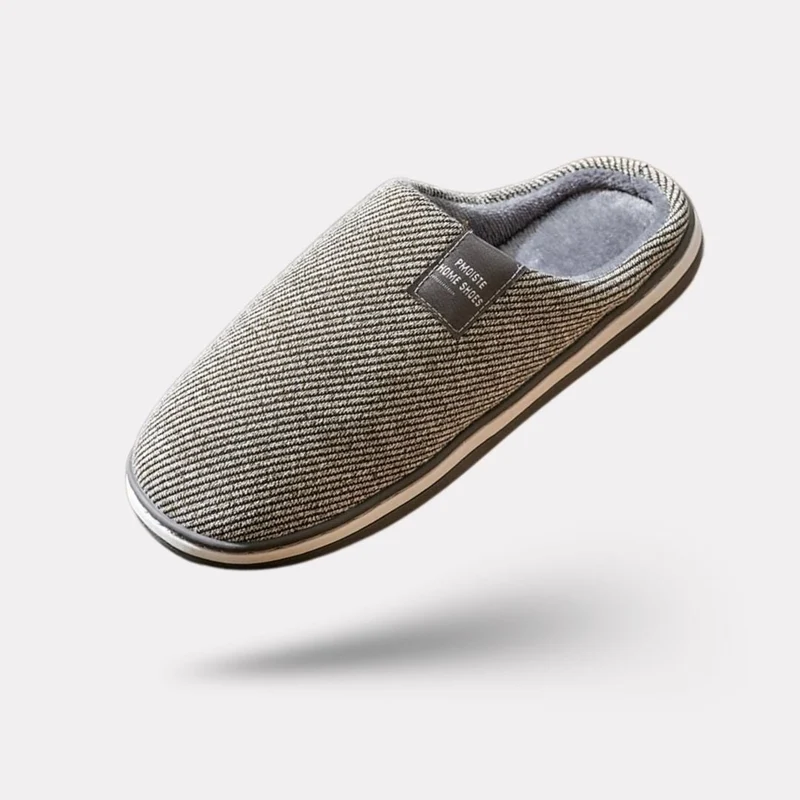 Pantoufles Orthopédiques Chaudes | Confort Hiver en Coton