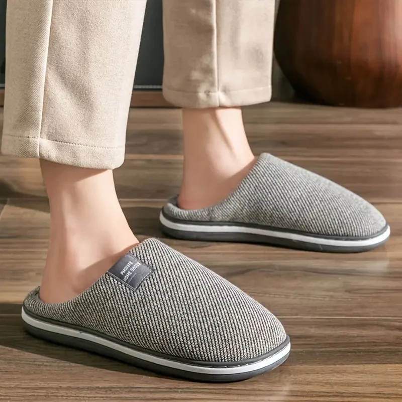 Pantoufles Orthopédiques Chaudes | Confort Hiver en Coton