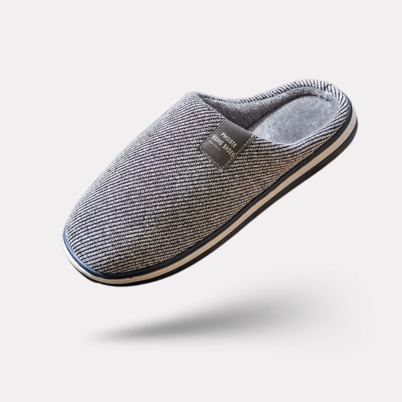 Pantoufles Orthopédiques Chaudes | Confort Hiver en Coton