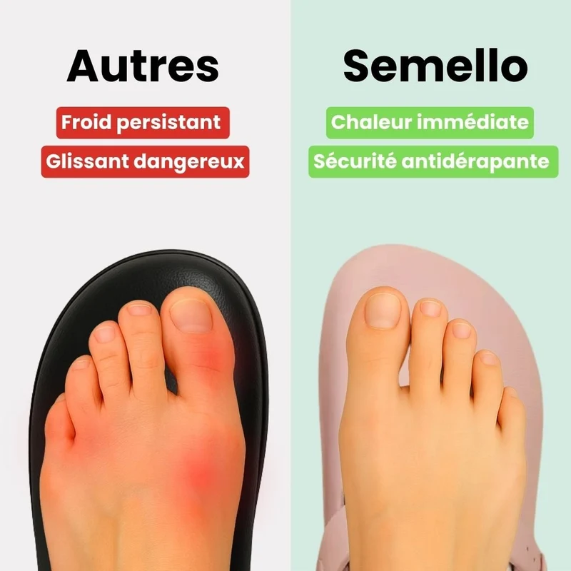Pantoufles Orthopédique Fourruré Femme | Chaleur douillette instantanée