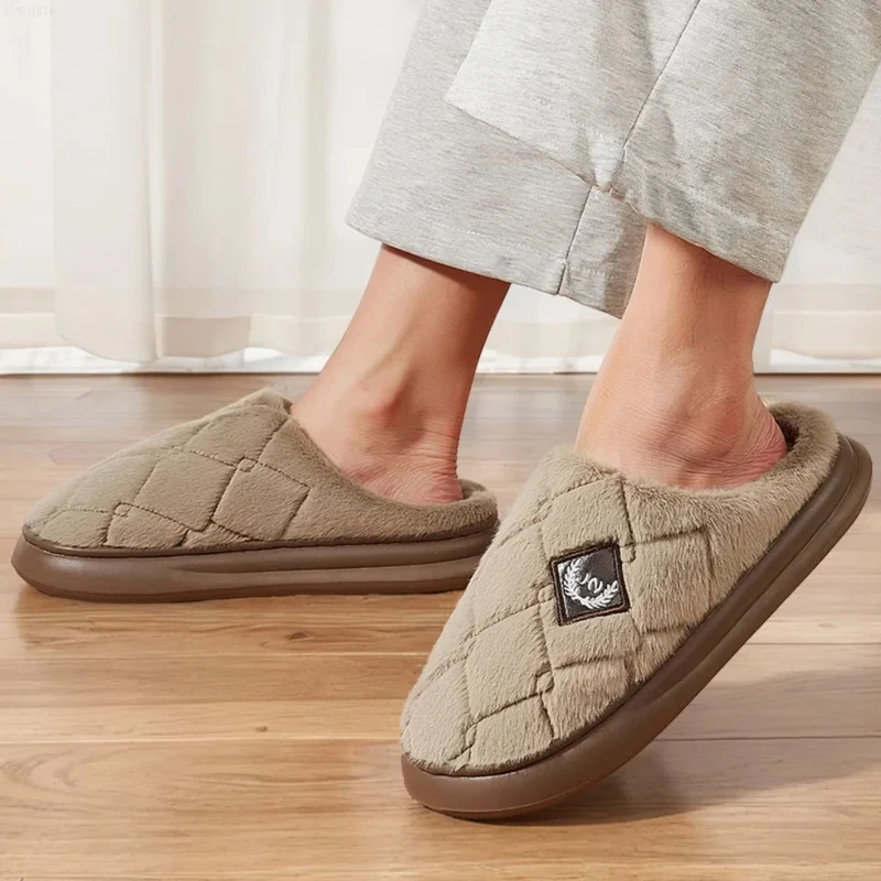 Pantoufles Orthopédique Homme | Plaid Fourrées & mémoire de forme