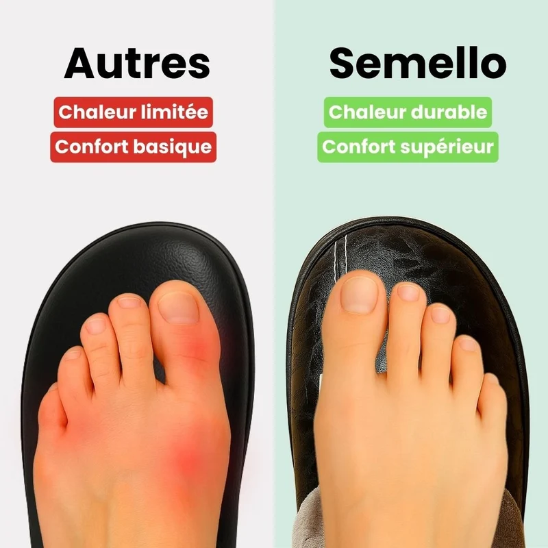 Pantoufles Grande Taille en Cuir Homme | Élégance & Isolation