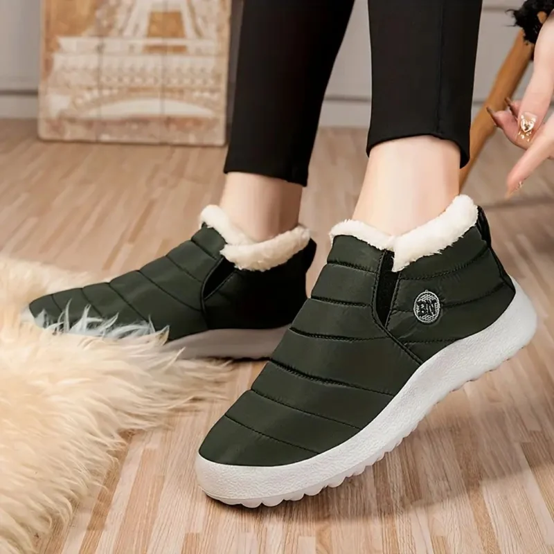 Bottes imperméables d'hiver femme | Antiglisse & fourrées