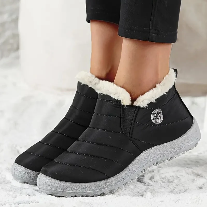 Bottes imperméables d'hiver femme | Antiglisse & fourrées