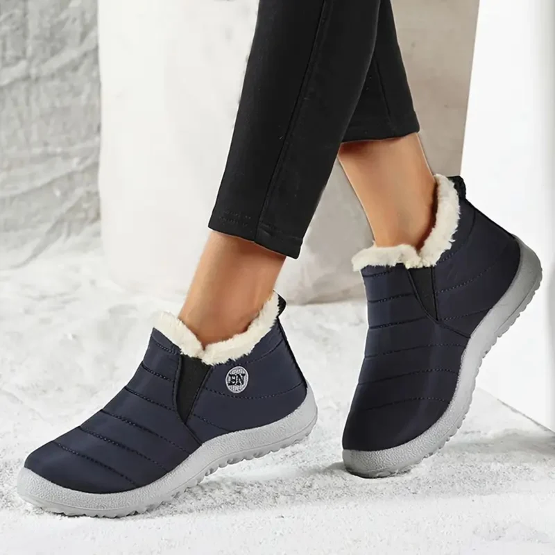 Bottes imperméables d'hiver femme | Antiglisse & fourrées