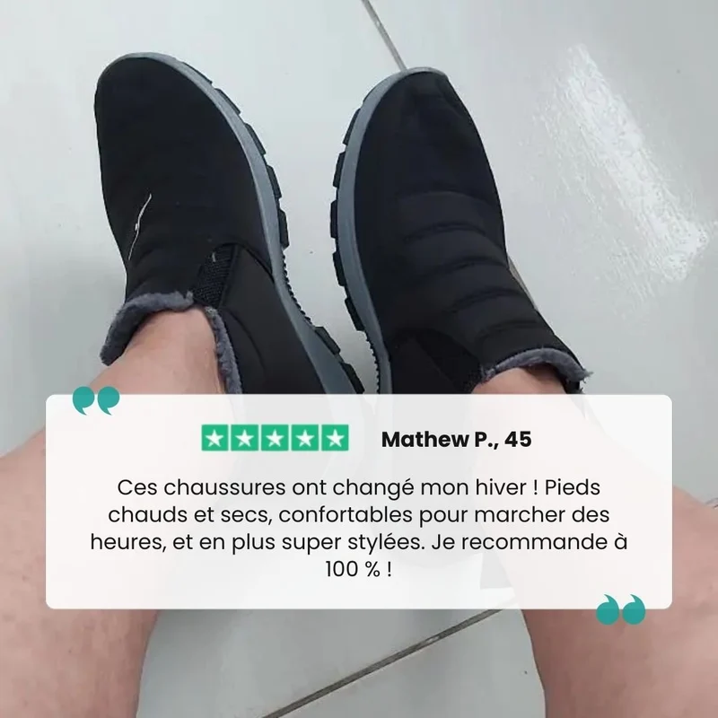Chaussures d’hiver homme coton chaud | Style casual & isolant
