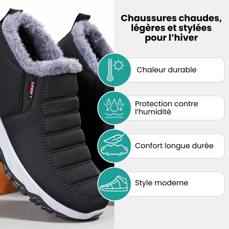 Chaussures d’hiver homme coton chaud | Style casual & isolant