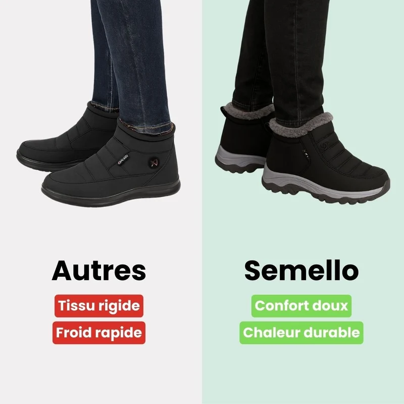 Chaussures d’hiver homme coton chaud | Style casual & isolant