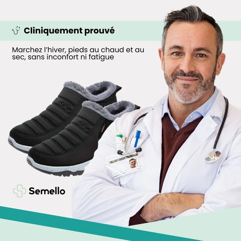 Chaussures d’hiver homme coton chaud | Style casual & isolant