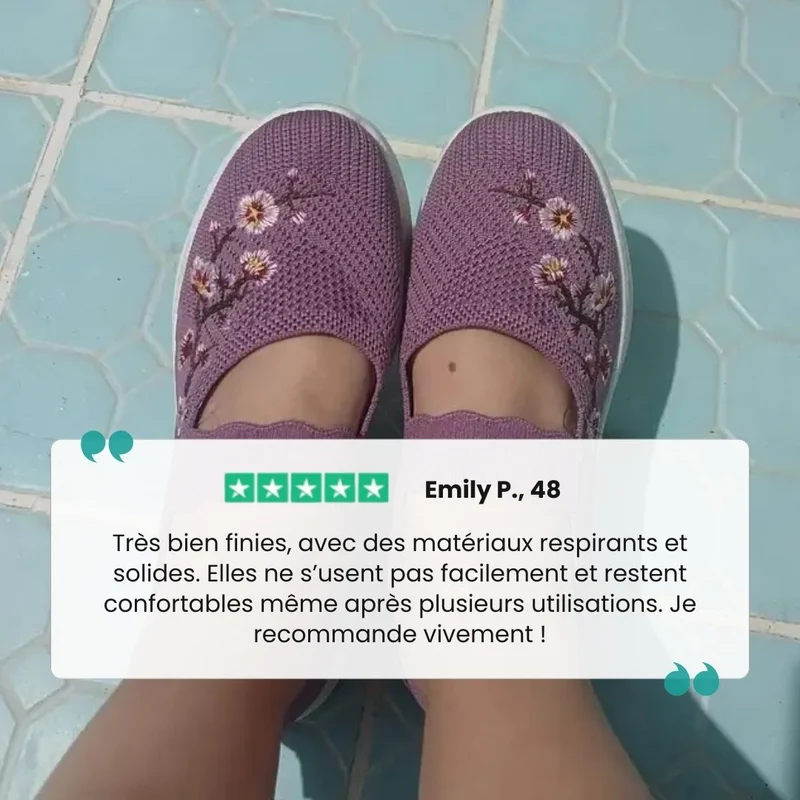 Chaussures à confort orthopédiques femme | Légèreté et maintien actif