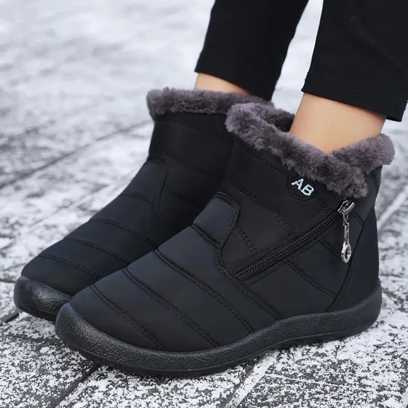 Bottes neige femme imperméables | Doublées et ultra chaudes