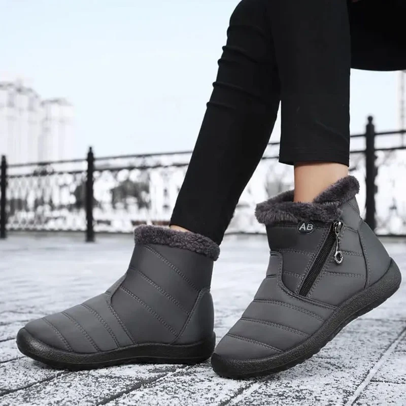 Bottes neige femme imperméables | Doublées et ultra chaudes