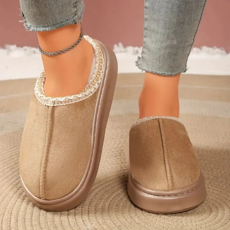 Pantoufles Orthopédique Moelleuses Automne-Hiver