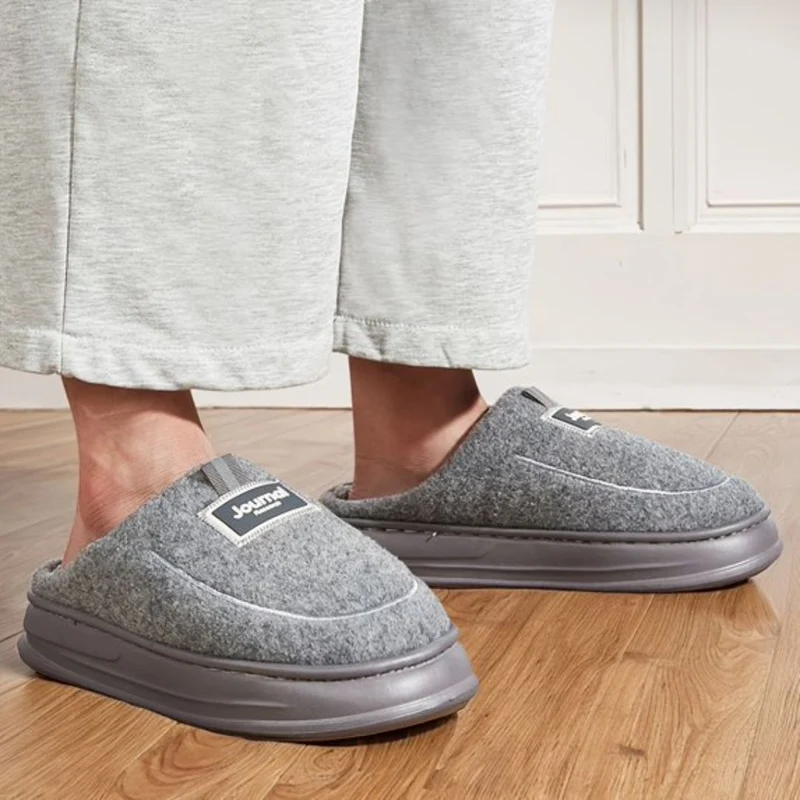 Pantoufles Orthopédique grande taille mémoire de forme | Chaleur et maintien XXL