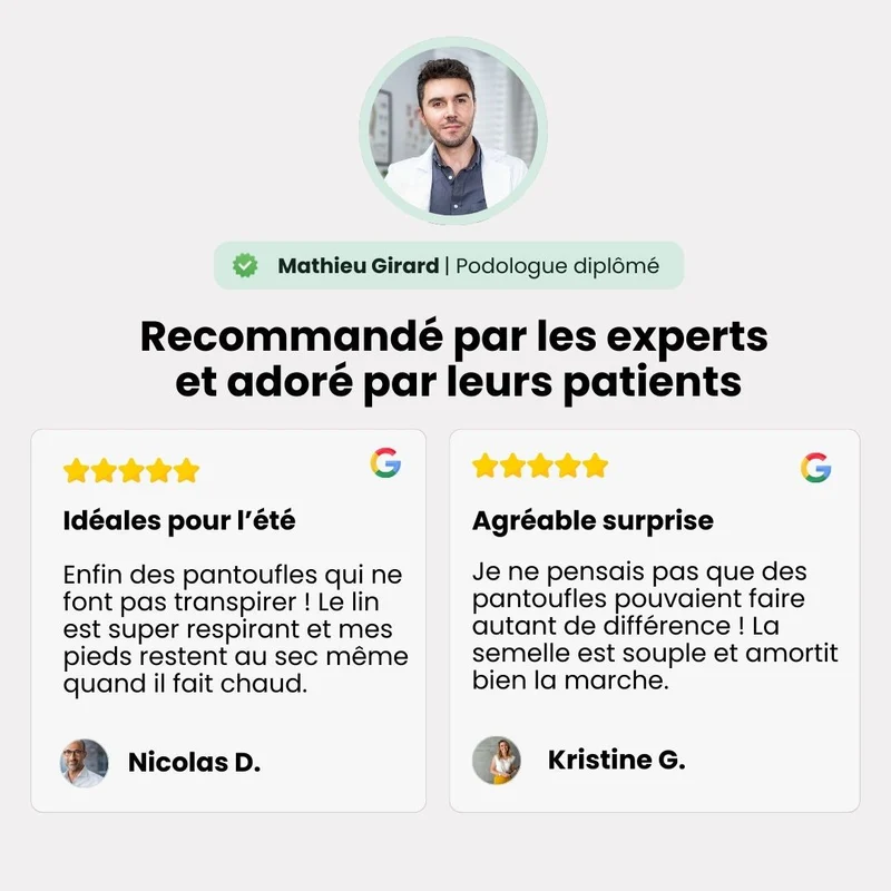 Pantoufles en lin respirant | Élégance et confort naturel