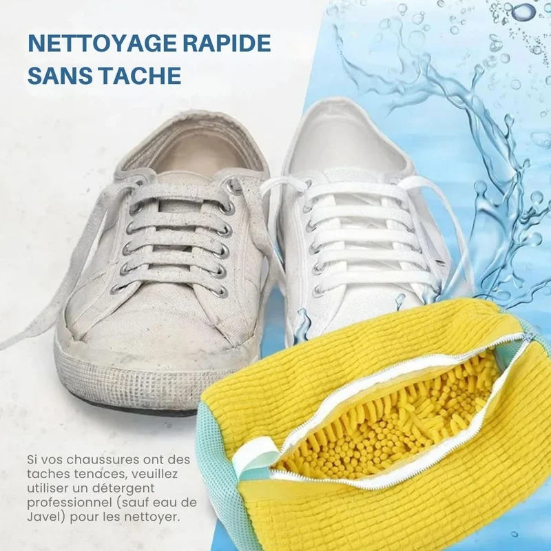 Sac de lavage pour chaussures | Protection machine & propreté garantie