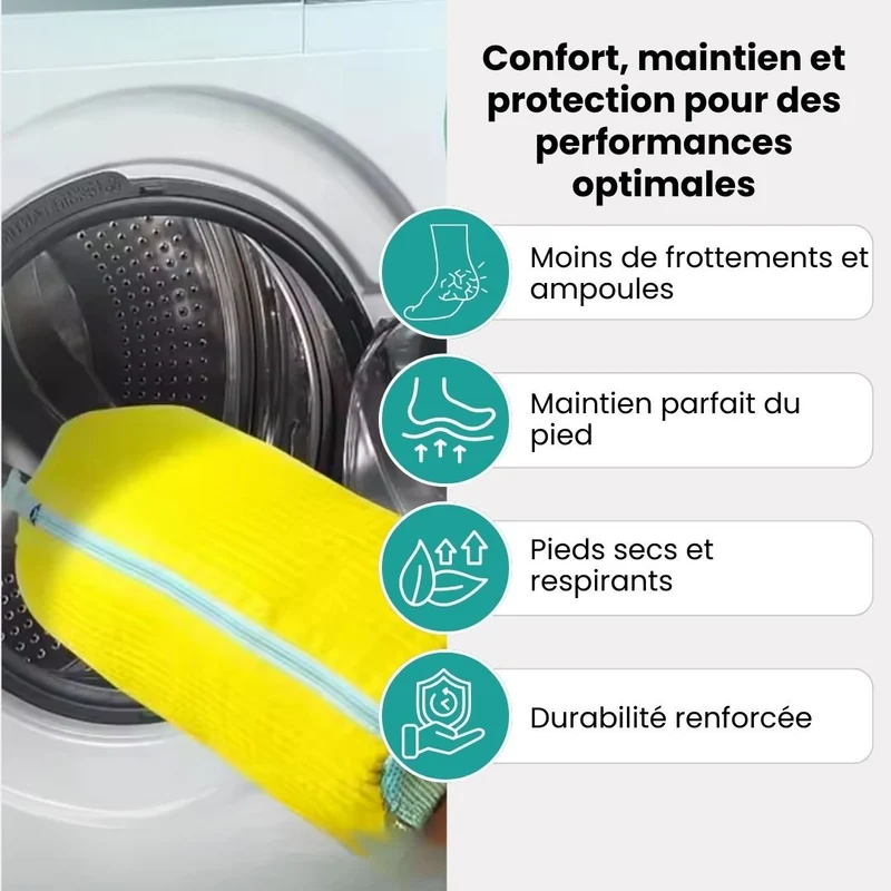Sac de lavage pour chaussures | Protection machine & propreté garantie