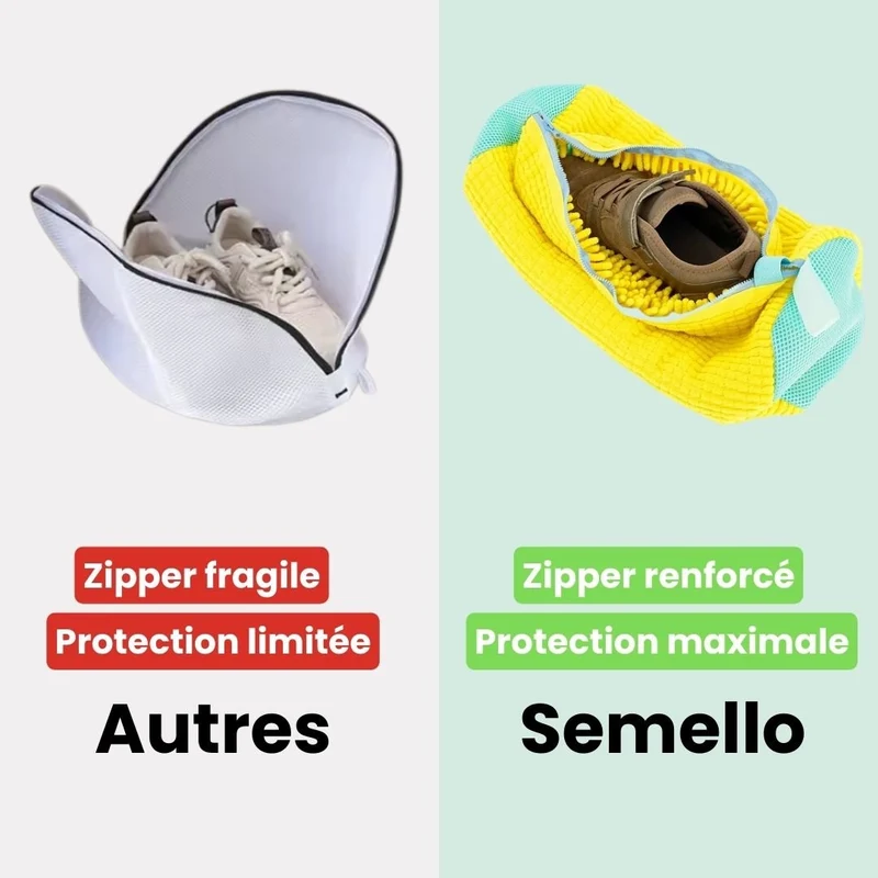 Sac de lavage pour chaussures | Protection machine & propreté garantie