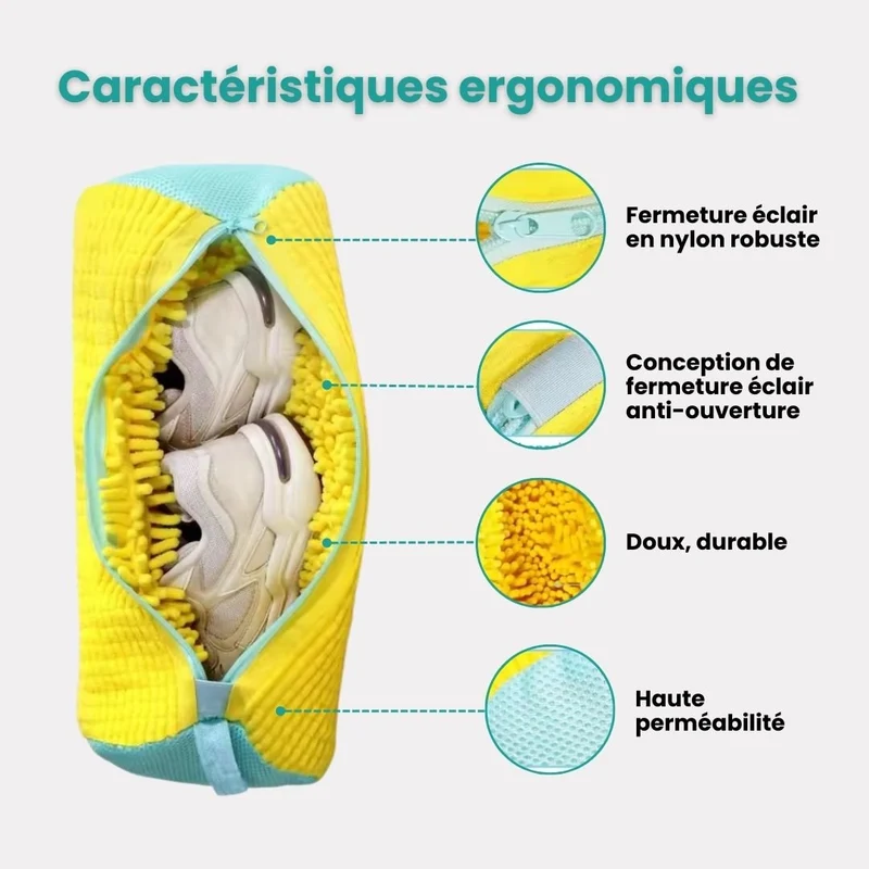 Sac de lavage pour chaussures | Protection machine & propreté garantie