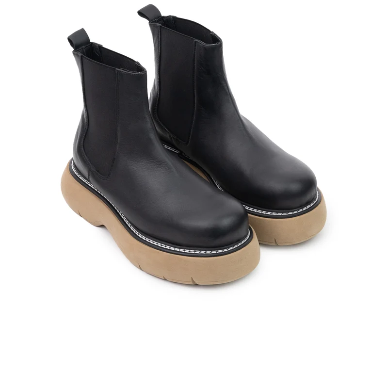 Filius Black Leather