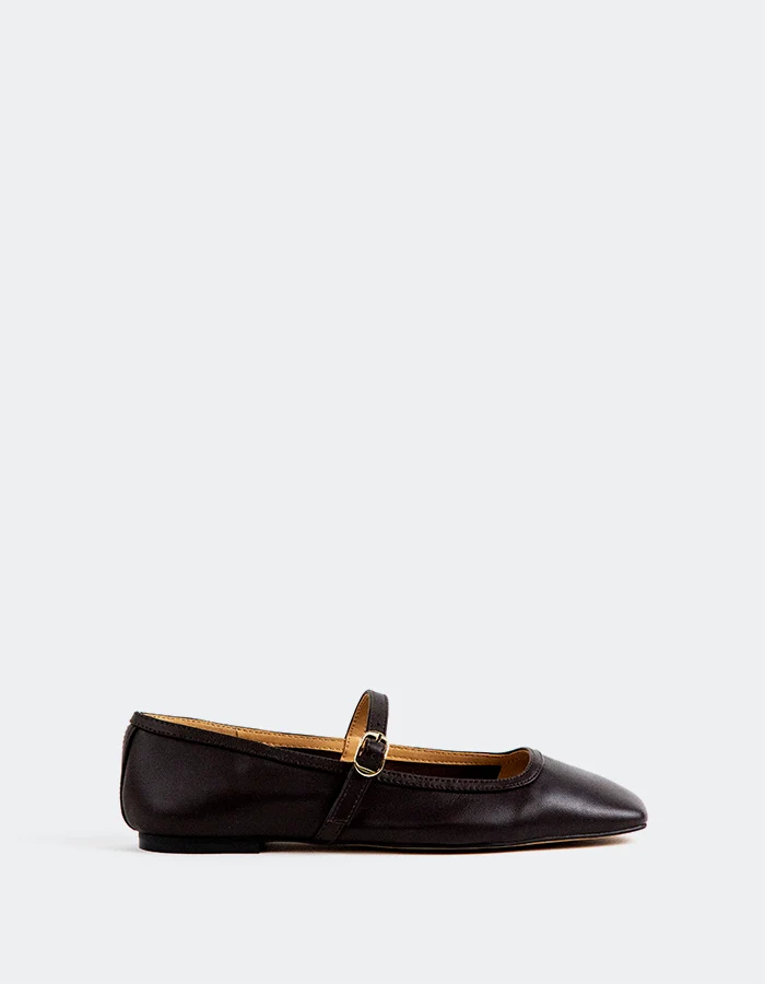 Auguste Chocolate Leather