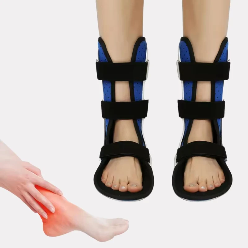 Orthèse de Cheville – Correcteur de Chute du Pied & Soutien Varus/Valgus