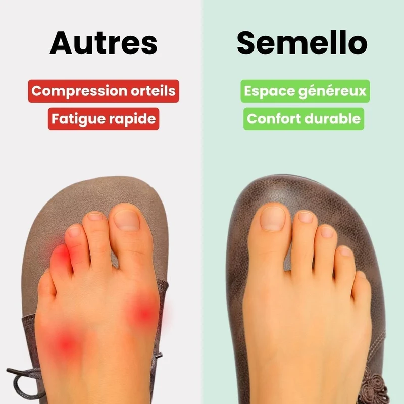 Elegia™ – Chaussures Orthopédiques Élégantes Avant-Pied Large