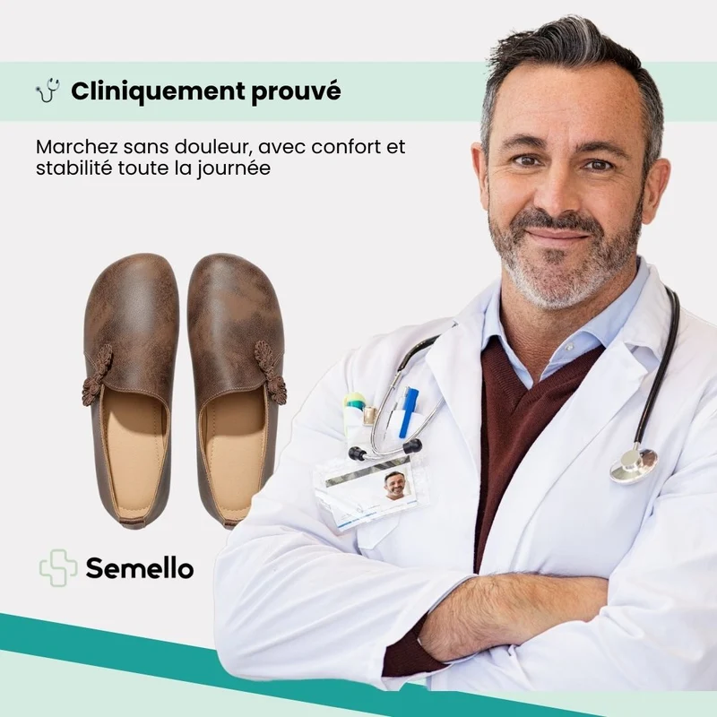 Elegia™ – Chaussures Orthopédiques Élégantes Avant-Pied Large