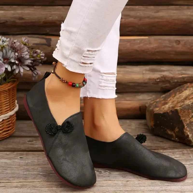 Elegia™ – Chaussures Orthopédiques Élégantes Avant-Pied Large
