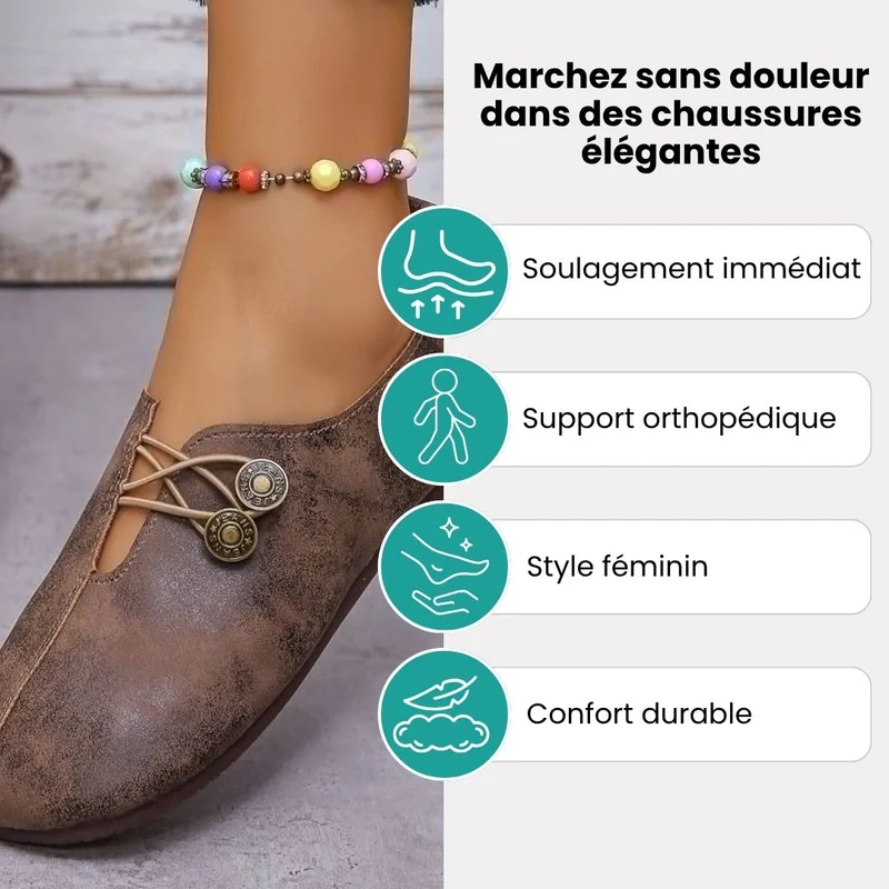 Evoris™ Chaussures Orthopédiques Souples pour Femmes