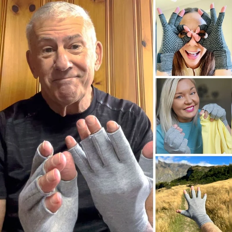Gants pour Arthrose des Mains Anti-Douleur – 3-en-1 Thérapeutique
