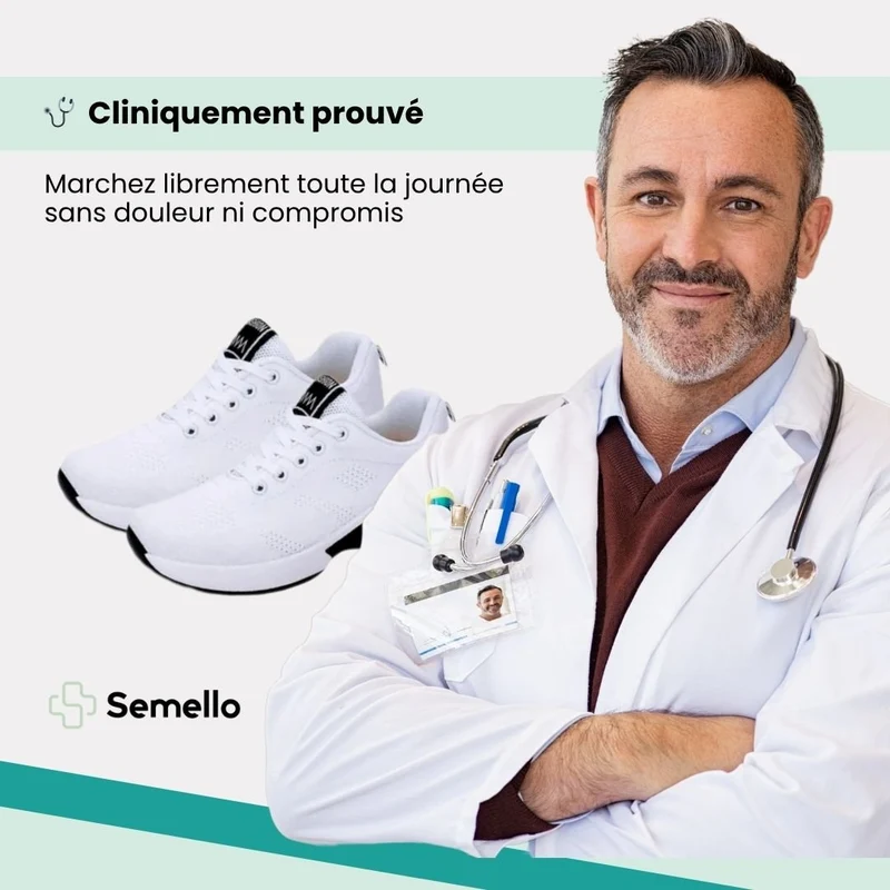 Baskets Confort Orthopédique | Idéales pour Pieds Sensibles