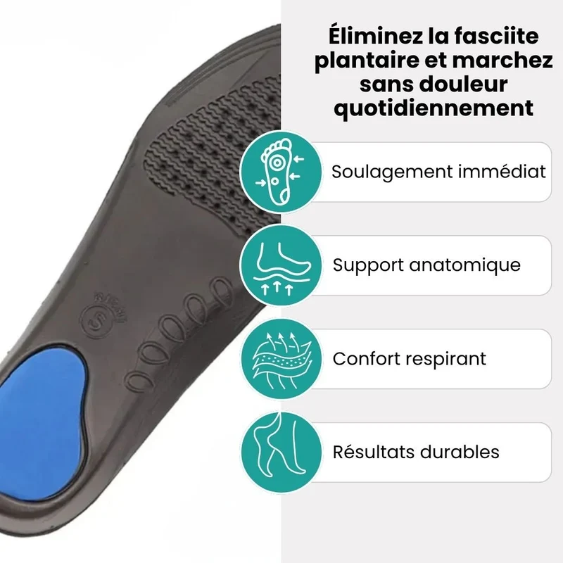 Semelles Orthopédiques Respirantes