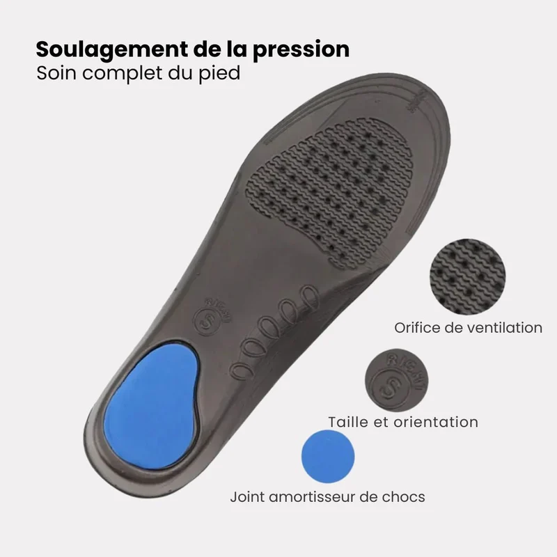 Semelles Orthopédiques Respirantes