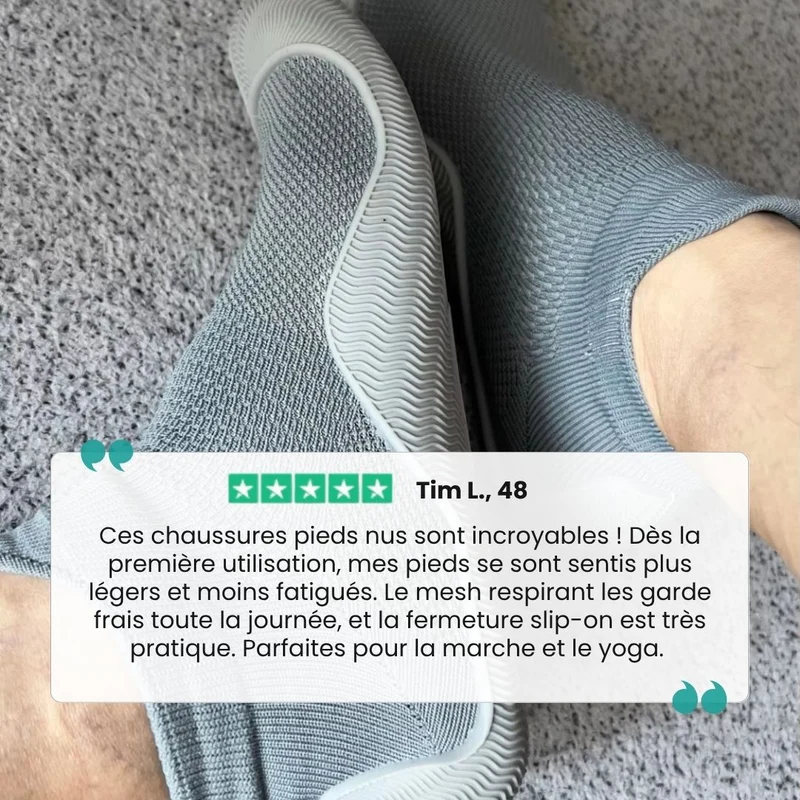 Chaussures Orthopédique Souples Sensation Pieds Nus
