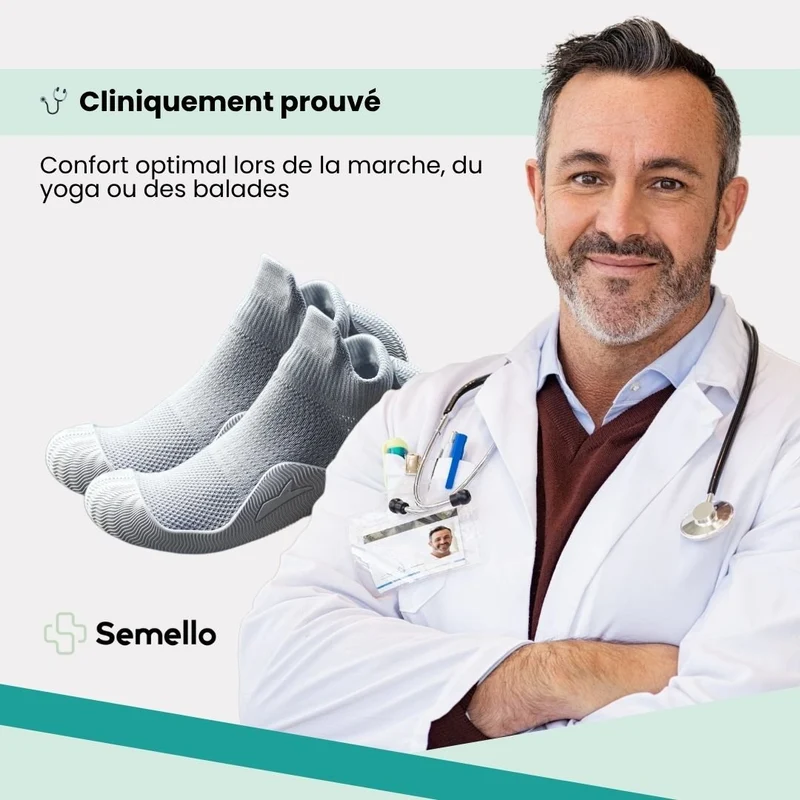 Chaussures Orthopédique Souples Sensation Pieds Nus