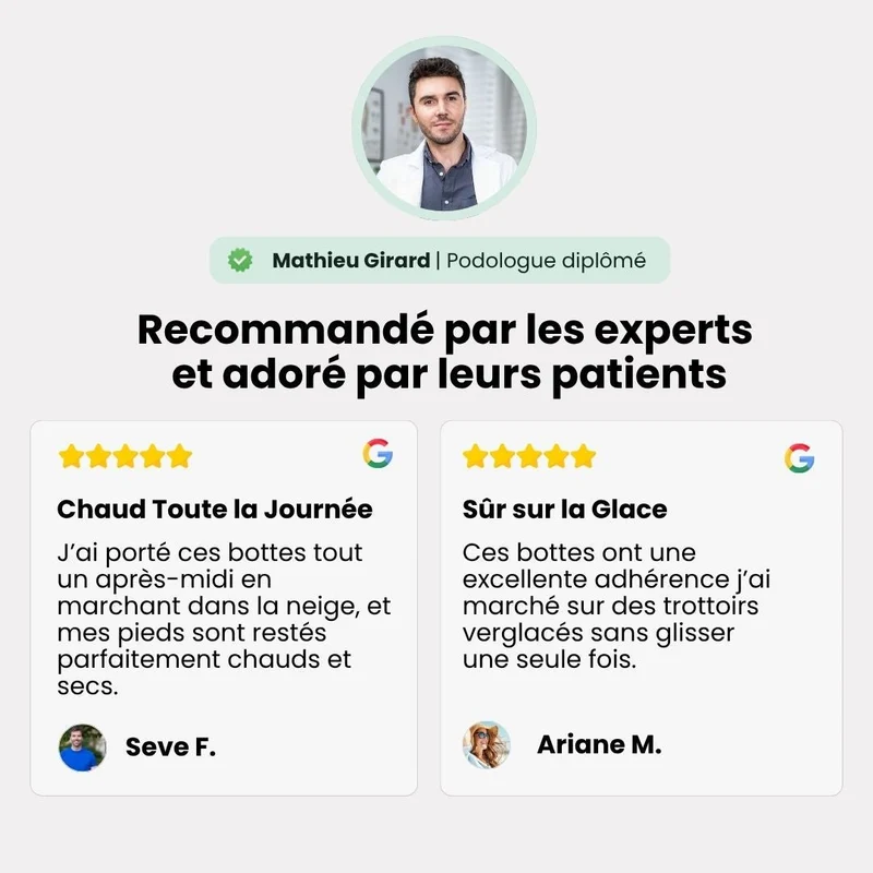Botte d'hiver Orthopédique doublée spéciale pieds diabétiques