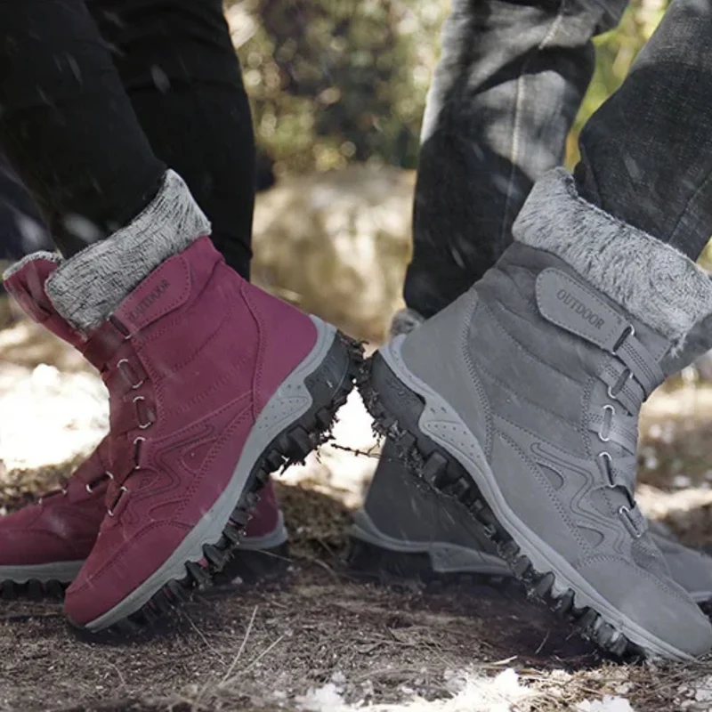 Botte de neige chaude et imperméable