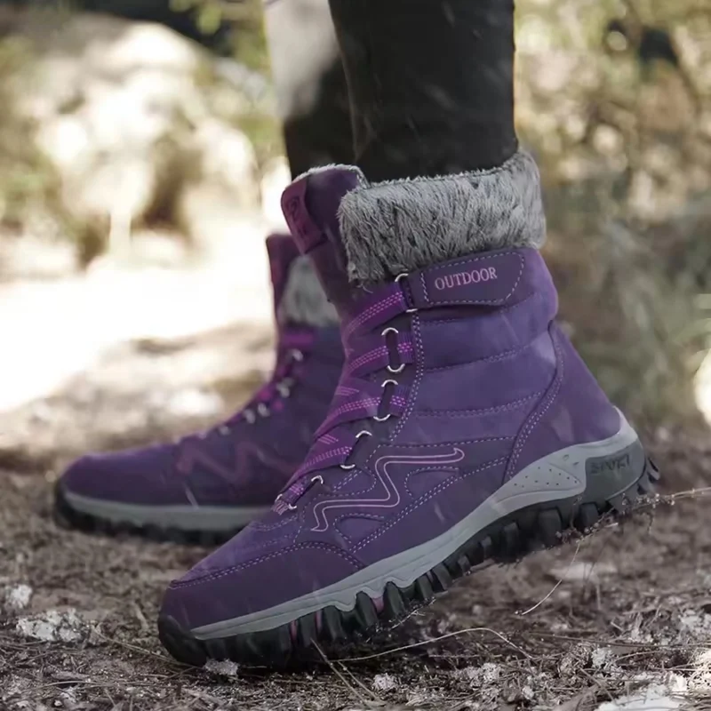 Botte de neige chaude et imperméable