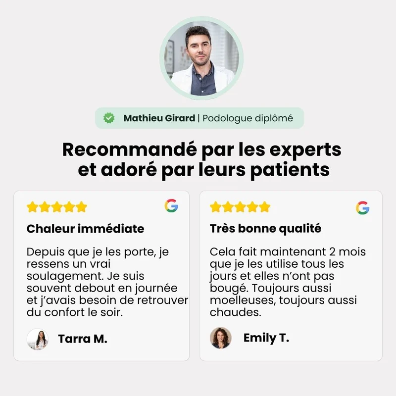 Pantoufles Orthopédiques doublée ultra-douillette