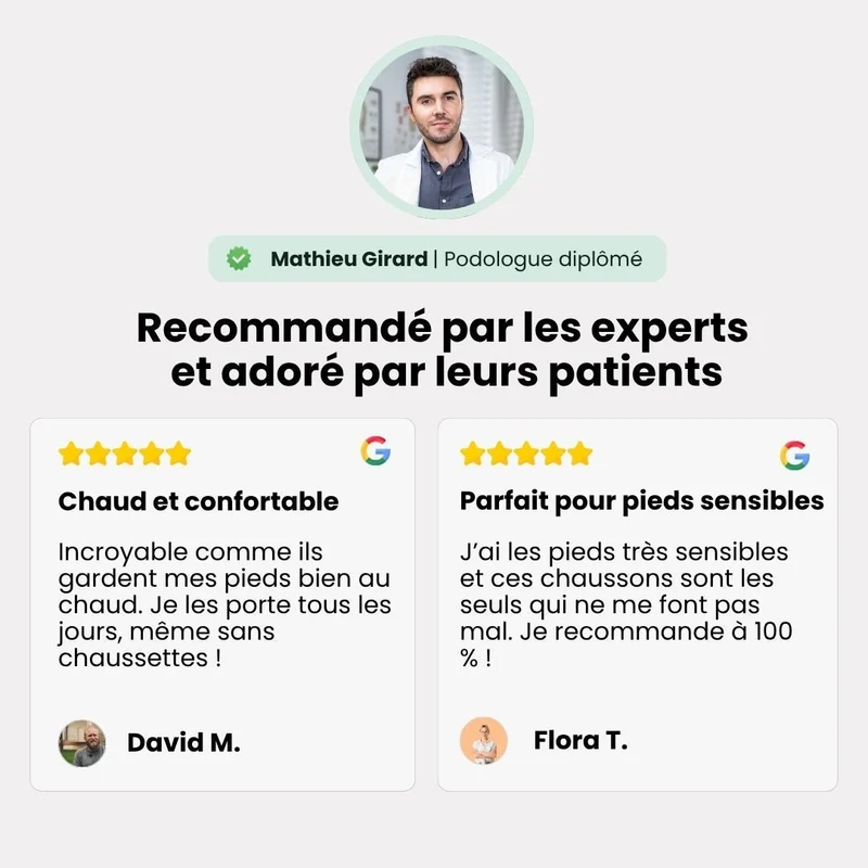 Pantoufles Orthopédiques d’hiver Orthobella
