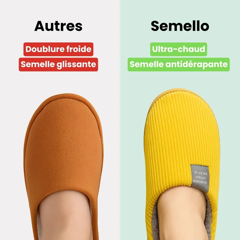 Pantoufles Orthopédiques Winter Warmth