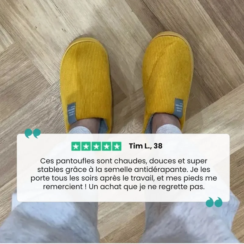 Pantoufles Orthopédiques Winter Warmth