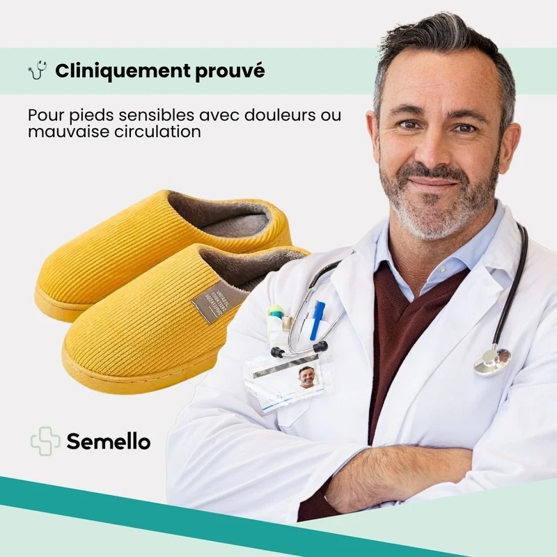 Pantoufles Orthopédiques Winter Warmth