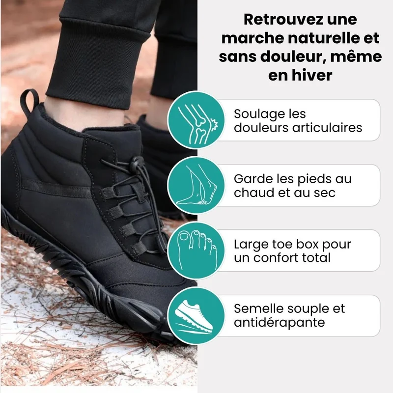 Chaussures barefoot Hiver