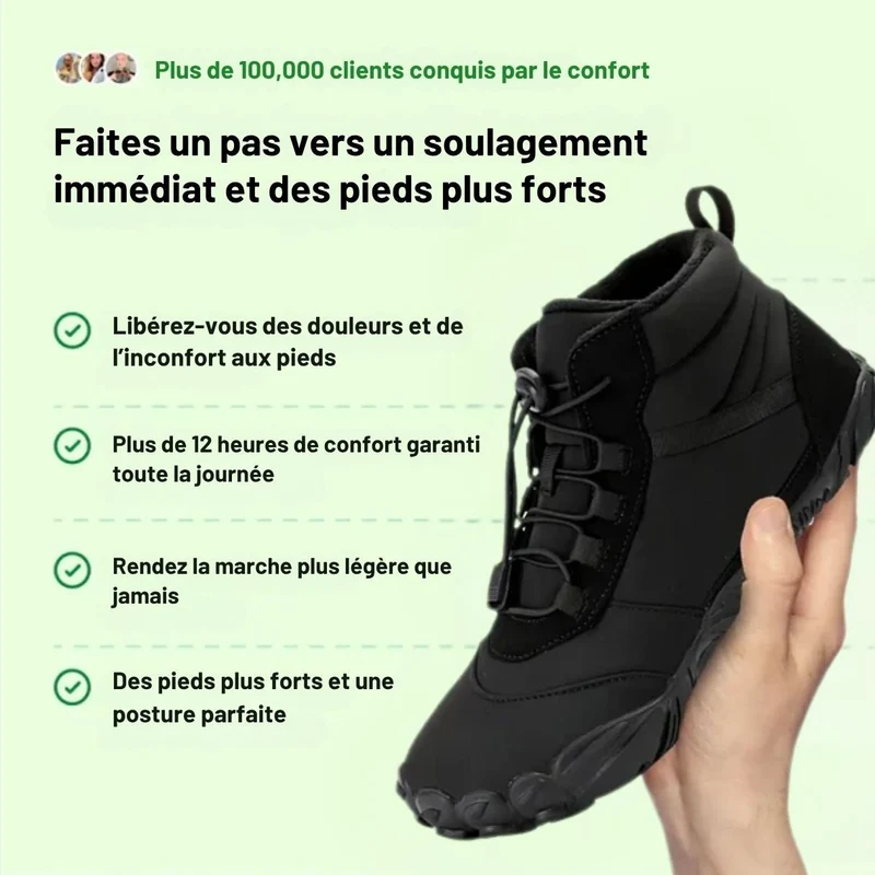 Chaussures barefoot Hiver