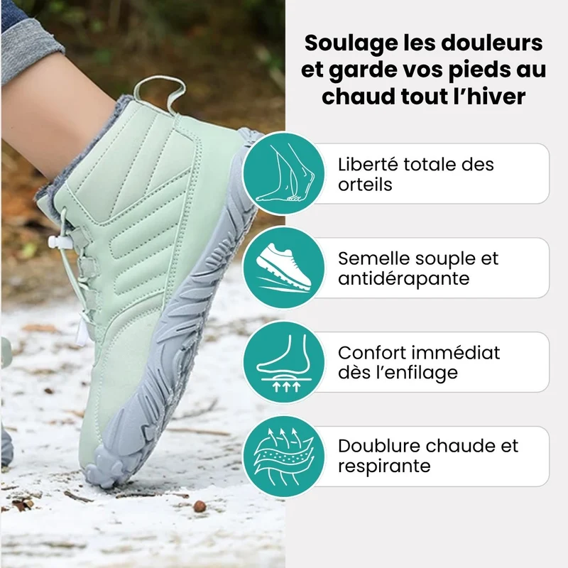 Chaussures barefoot Hiver