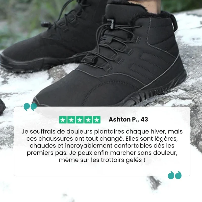 Chaussures barefoot Hiver