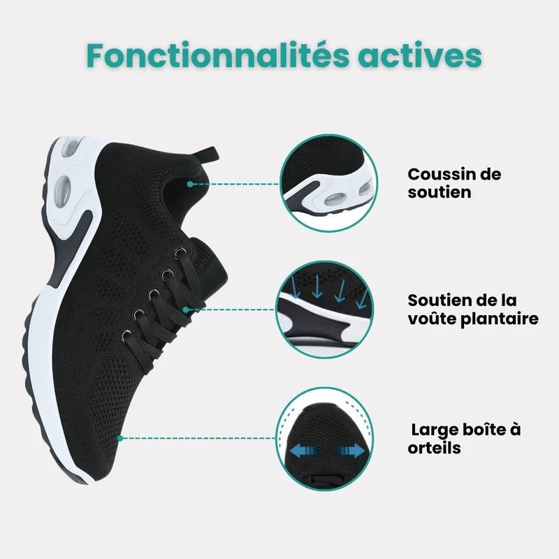 Chaussures Orthopédiques Femme Pied Sensible