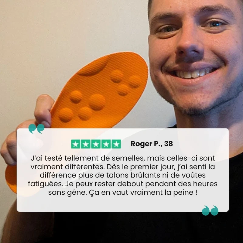 Semelles Orthopédiques | Soutien 4D Anti Douleur